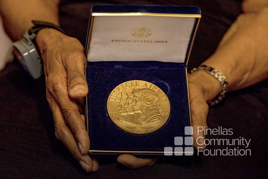 US Congressional Gold Medal awarded to the Tuskegee Airmen.