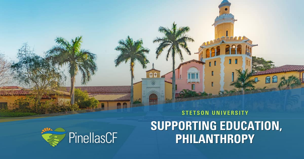 Stetson University partners with Pinellas Community Foundation to offer scholarships to law students.