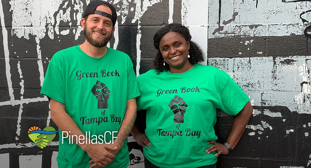 Joshua Bean and Hilary Van Dyke, co-founders of Green Book of Tampa Bay.