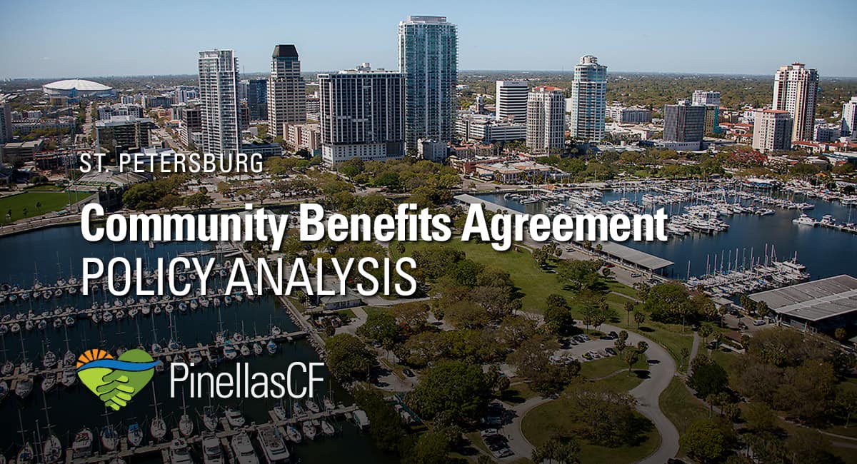 PCF St. Petersburg Community Benefits Agreement Policy Analysis