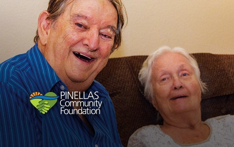Caregiver Ted and his Aunt Shirley still enjoy each other thanks to respite care funded by a PCF grant.