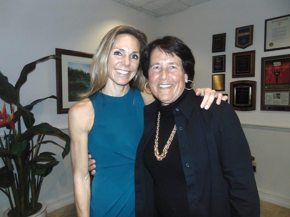 Brenda George and Julie Webster founded 100 Women Who Care Pinellas County in 2013.